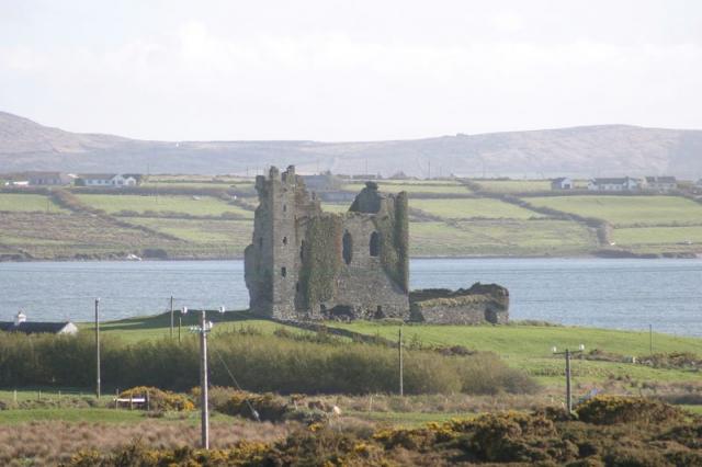 Blick zurück: Ballycarberry Castle
