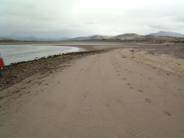Am Strand von Waterville