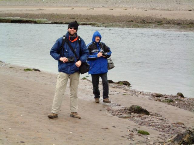Am Strand von Waterville