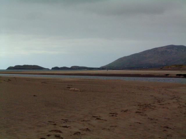 Am Strand von Waterville