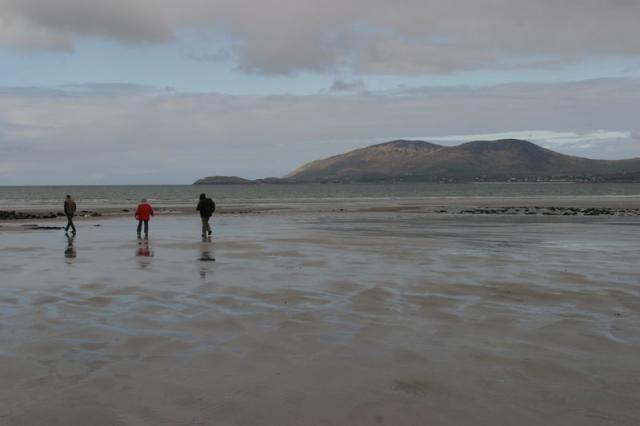 Am Strand von Waterville