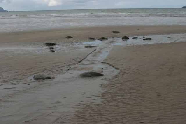 Am Strand von Waterville