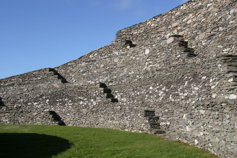 Cahergall Stone Fort, Trockenmauerwerk in Perfektion!