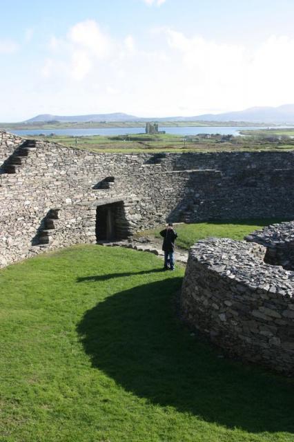 Cahergall Stone Fort, Trockenmauerwerk in Perfektion!