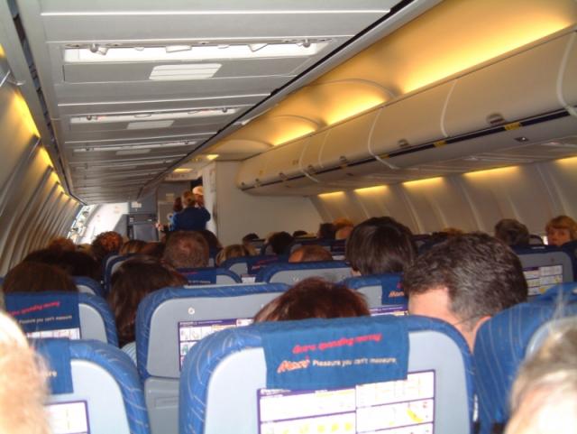 Im Flugzeug