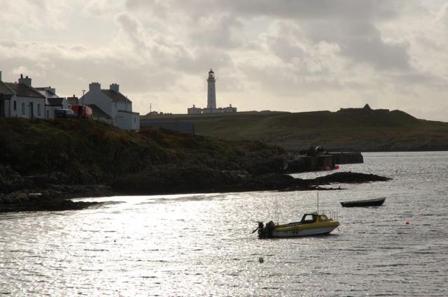 Lichtspiel mit Leuchtturm