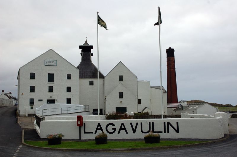 Lagavulin bei Regen