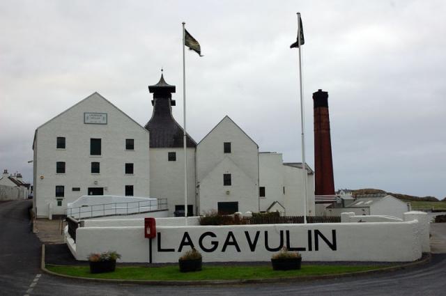 Lagavulin bei Regen
