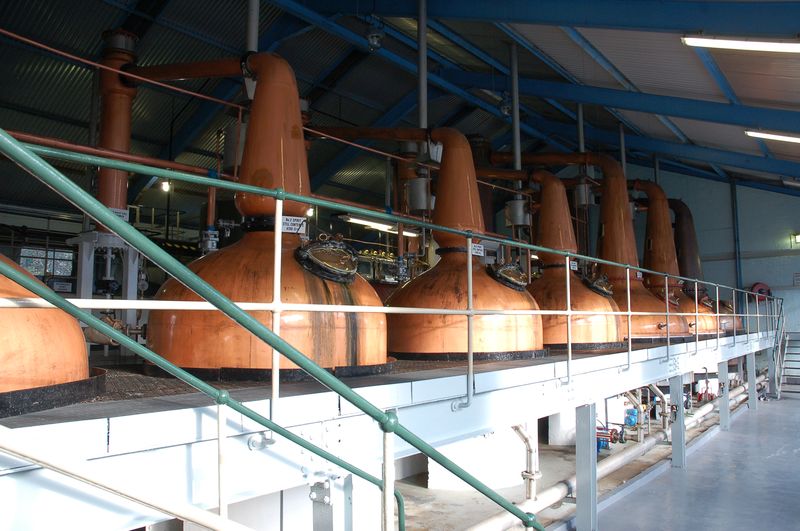 Brennhaus von Laphroaig