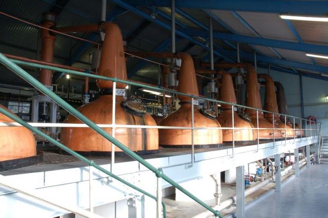 Brennhaus von Laphroaig