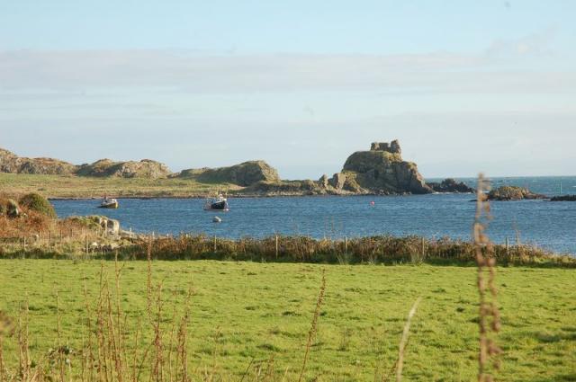 Ruine an der Straße zu Lagavulin