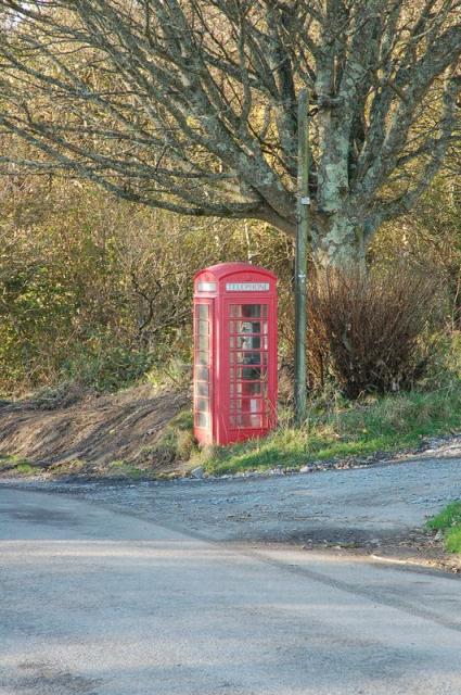 Telefon am Wegesrand