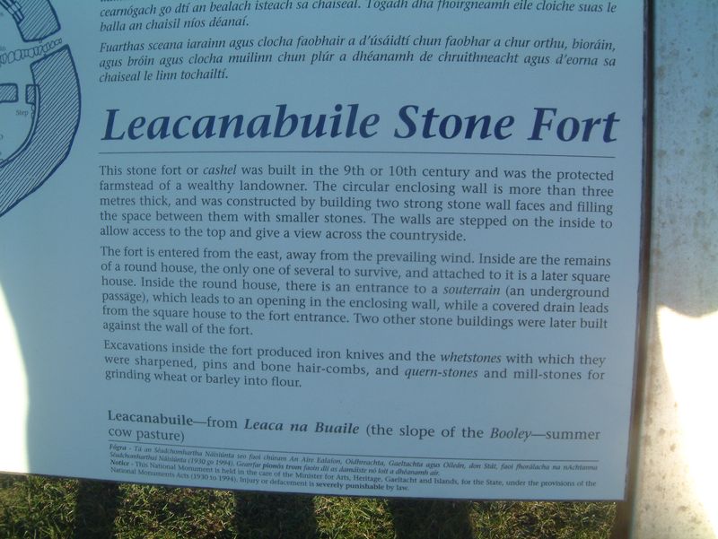 Exploring a Stone Fort